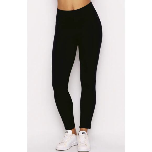 Spanx The Perfect Black Pant Ankle 4-Pocket Black Stretch Small Petite - Picture 1 of 9